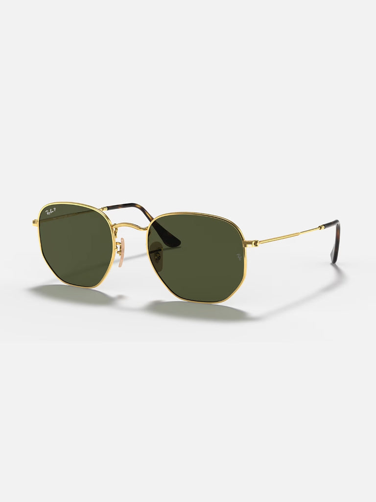 Hexagonal flat lens sunglasses hotsell