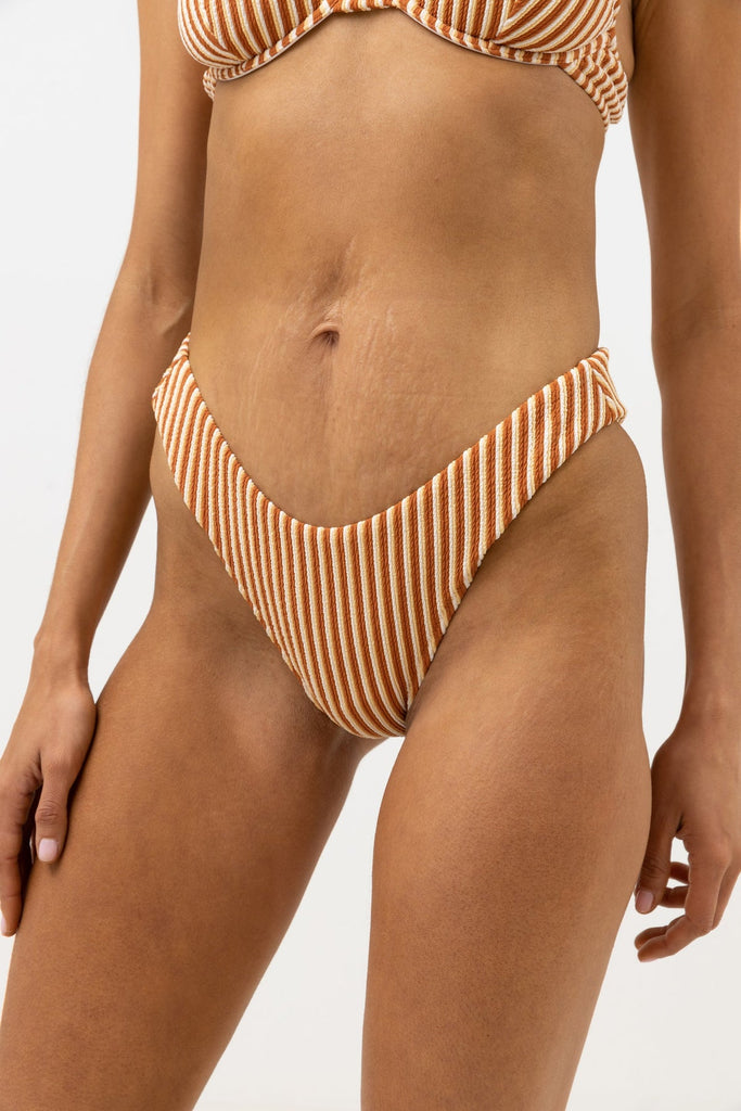 Ruuhee, Swim, Donated Ruuhee Whiteblack Striped Bikini Set Size M