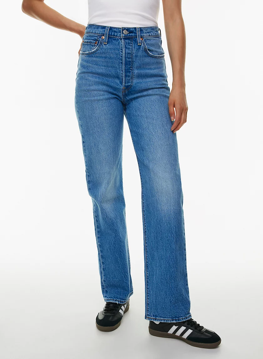 Levi's ribcage full length jeans online