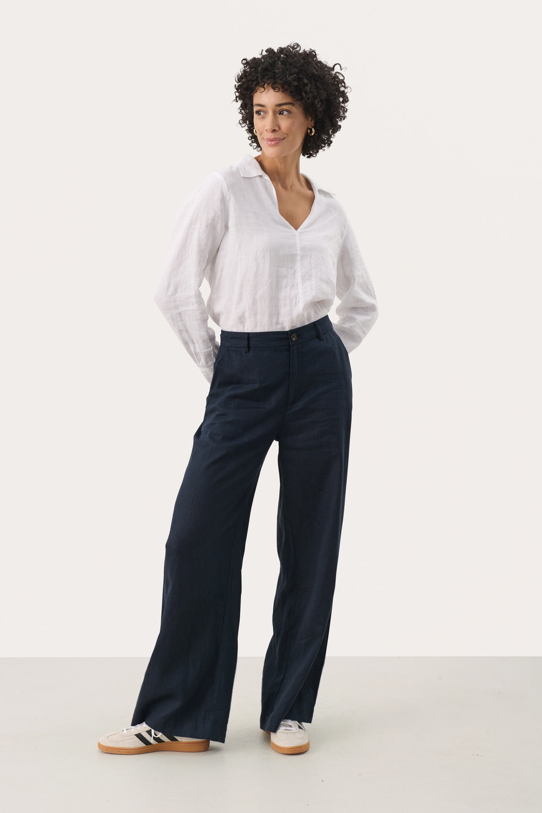 パンツ 80s Linea Fresca slacks Masayuki abo Vintage 80s Baggy High Waist Green Pants. Tapered Retro Moms