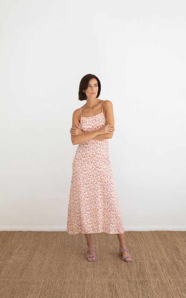 Gorgeous Cream/Beige summer dress.Unlined.32 inch bust-8-small